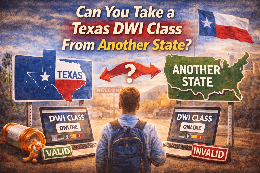 Can You Take a Texas DWI Class From Another State?
