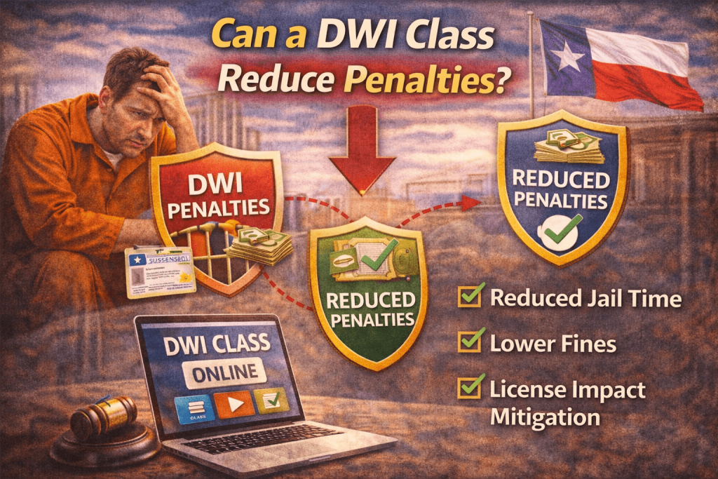 Can a DWI Class Reduce Penalties